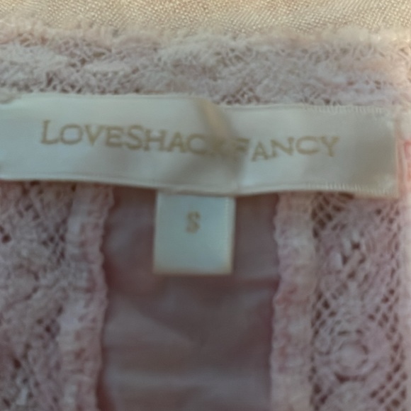 LoveShackFancy Gwen Ruffled Sleeve Tie Dye Mini Dress - Picture 5 of 6